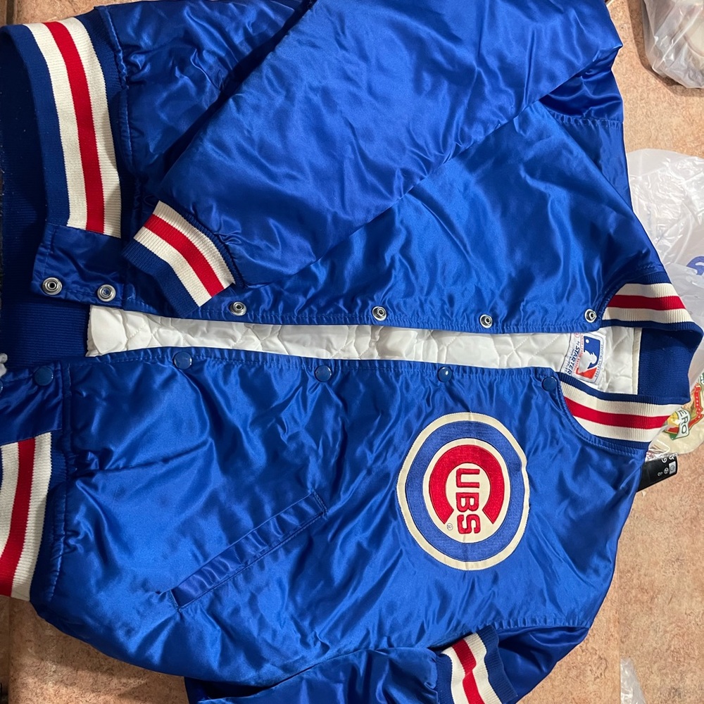 Chicago cubs varsity jacket
